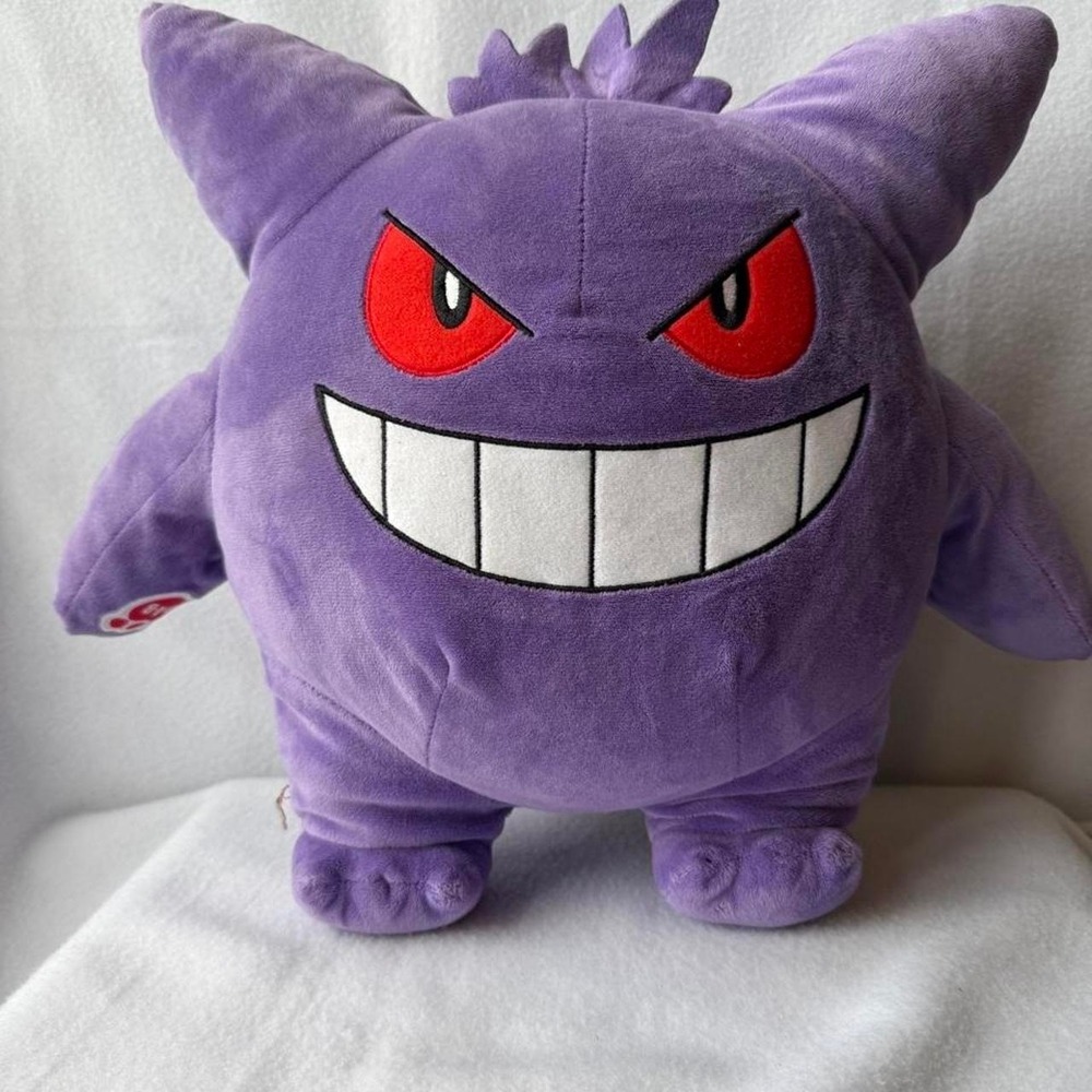 Giant Build A Bear Pokemon Gengar Plush 2022 Jumbo XXL Huge 16" Wide